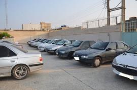  اجرای طرح توقیف و برخورد با خودروهای متخلف در جاده سلامت برازجان