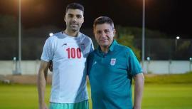 پیراهن «۱۰۰» بر تن طارمی +عکس