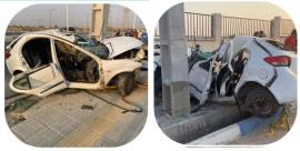 حادثه مرگبار در بزرگراه شهید گرد بوشهر + عکس