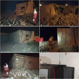 خسارت به ۸۰ روستا در زلزله هرمزگان +عکس