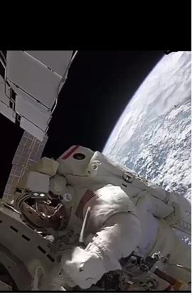 فیلم/ منظره زمین از دوربین ایستگاه فضایی 
