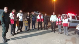 نجات خانواده پنج نفره اهل عسلویه در جنگل‌های دیلمان شمال