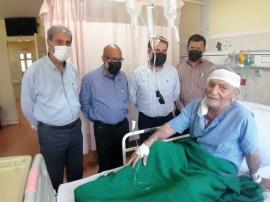 پیشکسوت فوتبال بوشهر در بستر بیماری
