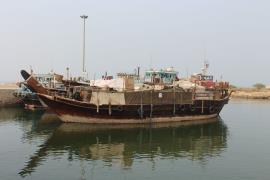 توقیف شناور حامل قاچاق در آب‌های استان بوشهر 