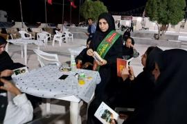 ۲ هزار جلد کتاب بین زائران پیاده‌روی اربعین در بوشهر توزیع شد