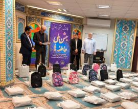 مشارکت شرکت گاز استان بوشهر در پویش مشق همدل جشن ملی عاطفه ها