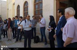 هیات دانشگاهی از اتریش وارد بوشهر شد+تصویر
