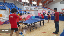 مسابقات تنیس  روی میز پدر و پسر در بوشهر برگزار شد