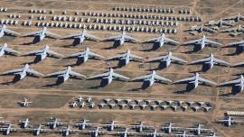 بزرگ ترین گورستان هواپیما در جهان +عکس