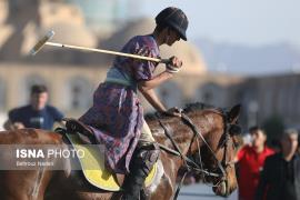 تصاویر/ مسابقه نمادین چوگان در میدان نقش جهان اصفهان