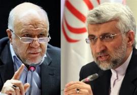 زنگنه به سعید جلیلی: وجودش را داری بیا مناظره کن !+فیلم