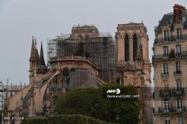 عکس/ کلیسای نوتردام پاریس پس از آتش سوزی