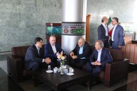  وزیر نفت و منابع معدنی سوریه وارد عسلویه شد +تصویر