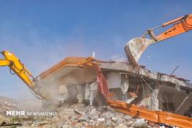  ۲۱۶ مورد از بناهای غیرمجاز در گورکات استان بوشهر قلع و قمع شد
