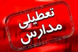 مدارس استان بوشهر روز دوشنبه تعطیل شد