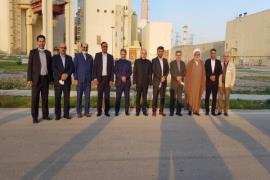 بازدید اعضای کمیسیون انرژی مجلس از نیروگاه اتمی بوشهر +عکس