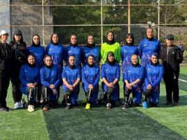 عکس/ مرجانه گلچین فوتبالیست شد!