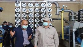 فاز نخست آب‌شیرین‌کن 17 هزار مکعب بوشهر حداکثر تا یک ماه آینده وارد مدار تولید می‌شود