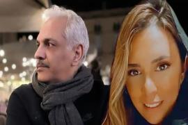 مهران مدیری و همسرش در پشت صحنه کنسرت دبی!