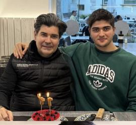 عکس/ قابی جالب از سالار عقیلی و پسرش در گذر زمان