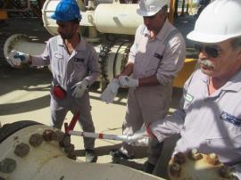  ساخت ابزار حفاظت از انگشت در پالایشگاه مجتمع گاز پارس جنوبی