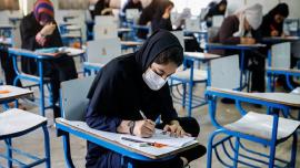 آزمون ورودی مدارس استعدادهای درخشان در بوشهر برگزار شد