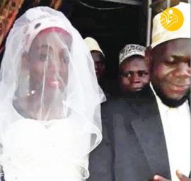 عروس خانمی که  مرد از آب درآمد! +عکس
