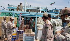 مرزبانی بوشهر: توقیف پنج فروند شناور حامل کالای قاچاق  