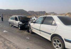 ثبت وقوع ۵ تصادف و مصدوم شدن ۱۲ نفر در 24 ساعت گذشته در جاده های استان