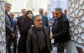 تصاویری از حضور سیاسیون در مراسم تشییع برادر سیدمصطفی تاجزاده