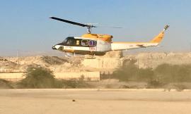 پرواز بالگرد اورژانس بوشهر برای نجات جان دو انسان