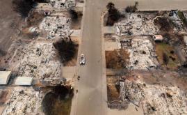 بزرگترین آتش‌سوزی تاریخ کالیفرنیا +عکس