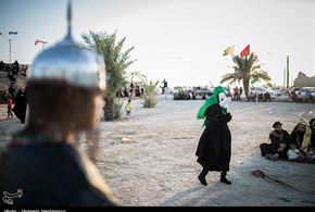 تصاویر/ بازسازی نمادین واقعه غدیر- بوشهر 