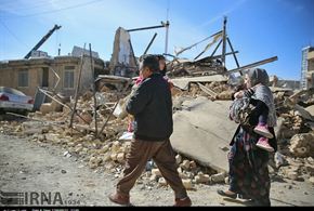 تصاویر/ خسارات زلزله در شهرستان سرپل ذهاب 