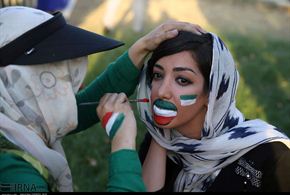 تصاویر/بازی ایران و اسپانیا در ورزشگاه آزادی