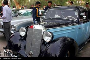 تصاویر/همایش خودروهای کلاسیک و کلکسیونی در بوشهر