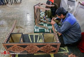 کارگاه صنایع چوب و چرم در زندان اصفهان