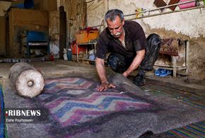 هنر نمد مالی شیراز