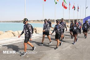 رقابت غواصان بین المللی در آب‌های خلیج فارس