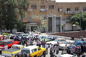 گردهمایی خودروهای کلاسیک تهران
