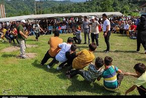 جشنواره بازی های بومی و محلی در رودسر گیلان
