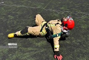 مسابقات عملیاتی ورزشی آتش نشانان بنادر