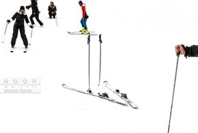 تصاویر/ پیست بین‌المللی اسکی دیزین