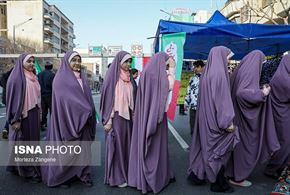  چهل و ششمین راهپیمایی ۲۲ بهمن در تهران